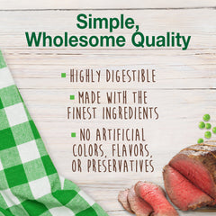 Nylabone Healthy Edibles AllNatural Long Lasting Roast Beef Dog Chew Treats Roast Beef, XS/Petite Up To 15 Lbs. 8 ct