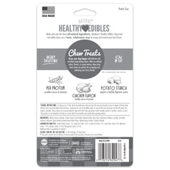 Nylabone Healthy Edibles AllNatural Long Lasting Chicken Dog Chew Treats Chicken, XS/Petite Up To 15 Lbs. 8 ct