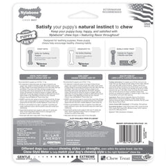 Nylabone Puppy Chew Variety Toy Treat Triple Pack 3 count, SMall/Regular Up To 25 Ibs.