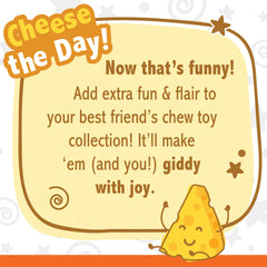 Nylabone Power Chew Cheese Dog Toy Cheese, 1ea/XL/Souper 50 Lbs. 1 ct