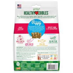 Nylabone Healthy Edibles Puppy AnimalShaped Lamb Apple Dog Chew Treats Lamb Apple, SMall/Regular Up To 25 Ibs. 12 ct