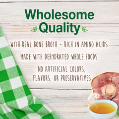 Nylabone Healthy Edibles Broth Bone Natural Dog Treats 16 count, Regular Up To 25 Ibs.