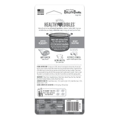 Nylabone Healthy Edibles Broth Bone Natural Dog Treats 1 Count, Giant Up To 50 lb