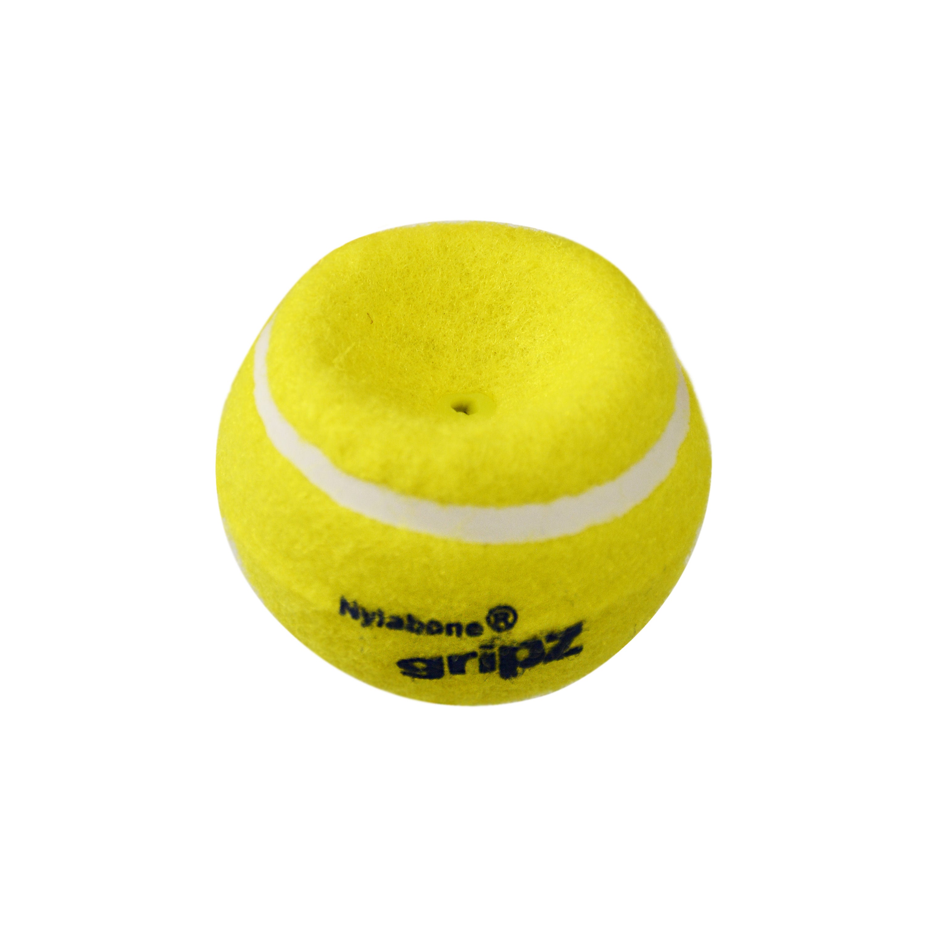 Nylabone Power Play Dog Tennis Ball Gripz 1ea/SMall/Regular - Up To 25 Ibs.