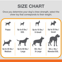 Nylabone Silver Collection Power Chew Wishbone Chew Toy for Senior Dogs Bison Flavor 1ea/Large/Giant - Up To 50 lb