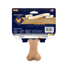 Nylabone Gourmet Style Strong Chew Wishbone Dog Chew Toy Chicken, 1ea/Large/Giant Up To 50 Lbs. 1 ct