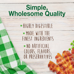 Nylabone Healthy Edibles AllNatural Long Lasting Bacon Chew Treats Bacon, Medium/Wolf Up To 35 Lbs. 7 ct