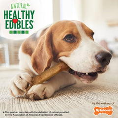 Nylabone Healthy Edibles AllNatural Long Lasting Bacon Chew Treats Bacon, Medium/Wolf Up To 35 Lbs. 12 ct