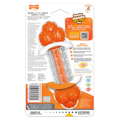 Nylabone Sneaky Snacker Dog Treat Toy Bacon, Orange, 1ea/Medium/Wolf Up To 35 Lbs. 1 ct