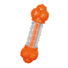Nylabone Sneaky Snacker Dog Treat Toy Bacon, Orange, 1ea/Medium/Wolf Up To 35 Lbs. 1 ct