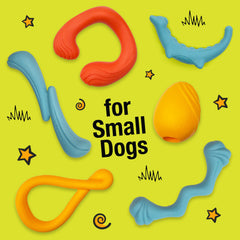 Nylabone Creative Play CShuu Dog Chase Toy Red, 1ea/SMall/Regular Up To 25 Ibs. 1 ct