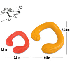 Nylabone Creative Play CShuu Dog Chase Toy Red, 1ea/SMall/Regular Up To 25 Ibs. 1 ct