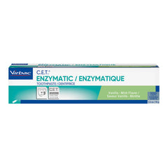 Virbac C.E.T. Enzymatic Pet Toothpaste for Dogs & Cats, Vanilla-Mint, 2.5 oz