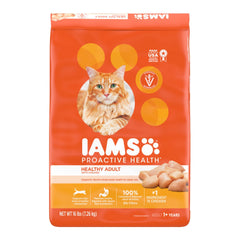 IAMS Proactive Health Adult Dry Cat Food Chicken 16lb