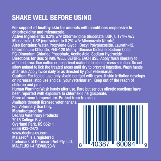 Malaseb Flush 4oz