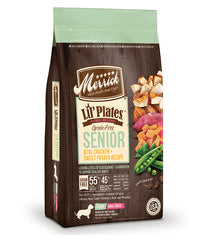 MERRICK DOG LIL PLATES GRAIN FREE SENIOR CHICKEN and SWEET POTATO 12LB