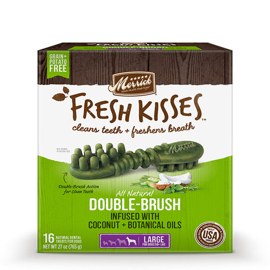 Merrick Fresh Kisses Coconut Oil For Large Dogs (70 Lbs) 30oz.