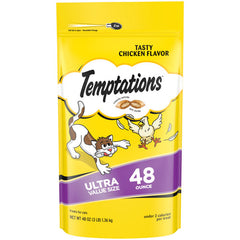Temptations Classics Crunchy Soft Adult Cat Treats Tasty Chicken 48 oz