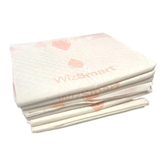 WizSmart Essentials Large Dog Pads, 23.5" x 22", Extra Absorbent Puppy Training Pads, Indoor Potty Pads, Leakproof Gel Pads for Small Dogs, Crate, House, Travel, Eco-Friendly, Non-Slip - 50 Count