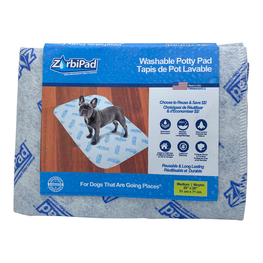 Almohadilla para orinal lavable y reutilizable, mediana 20"x28"