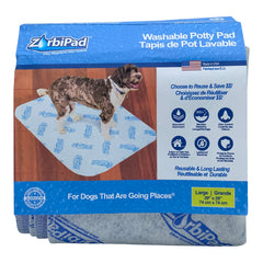 Almohadilla para orinal lavable y reutilizable, grande, 29" x 29"