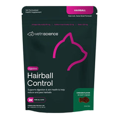 Vetri-Science Cat Hairball Digestive Support 60Ct