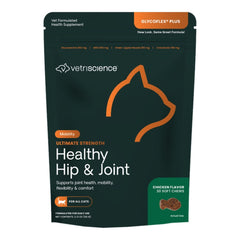 Vetriscience Cat Ultimate Strength Healthy Hip & Joint Chews Creamy Chicken Flavor - 30 Count