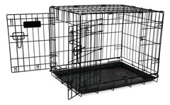 Petmate 2 Door Training Retreat Dog Kennel Black 1ea/24 in