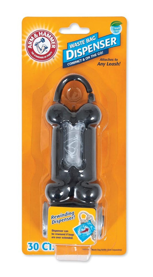 Arm & Hammer Bone Dispenser & Disposable Waste Bags Assorted Colors