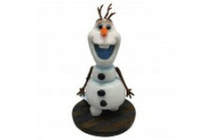 Disney Frozen Olaf Standing Mini Resin Ornament Black; White 2.25 in Mini