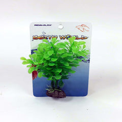 Penn-Plax Betta World Betta Aquarium Plant Green 4 In
