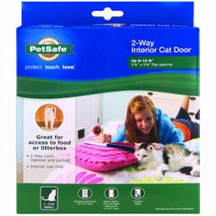 PetSafe Lockable Cat Flap White; Grey