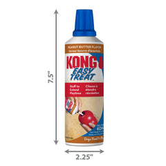 Kong easy Treat Paste Dog Treat Peanut Butter 1ea/8 oz. Default Title