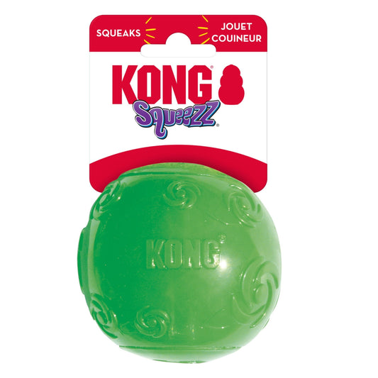 Kong Squeezz Ball Dog Toy Color Assorted 1ea/Xl Default Title