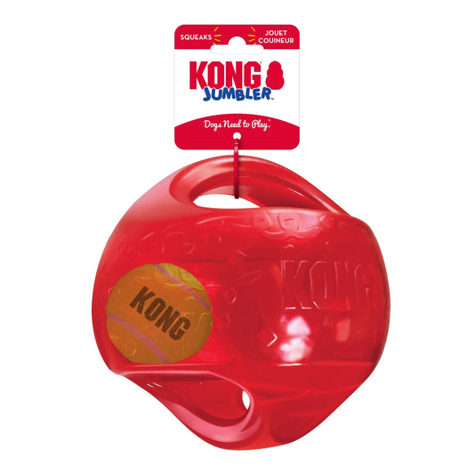 Kong Jumbler Dog Toy Ball Assorted 1ea/Lg/Xl Default Title
