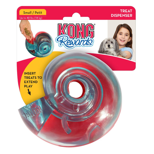 Kong Rewards Treat Dispenser Dog Toy Red 1ea/Sm Default Title
