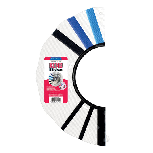Kong E-Collar Clear/Blue/Black 1ea/Md Default Title