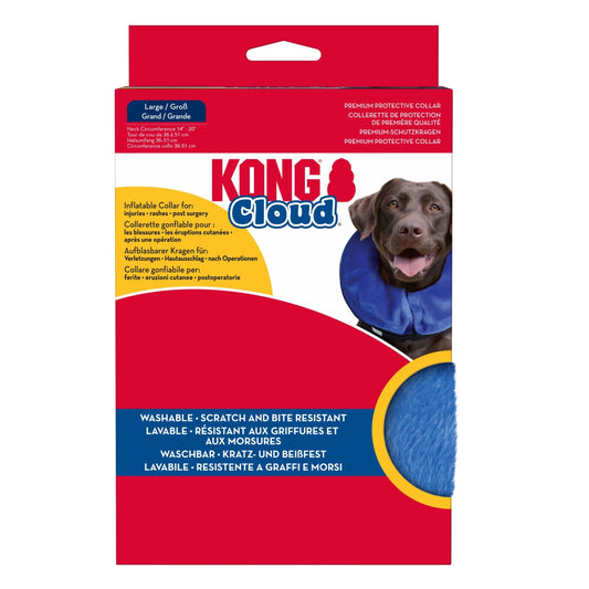 Kong Inflatable E-Collar Blue 1ea/Lg Default Title