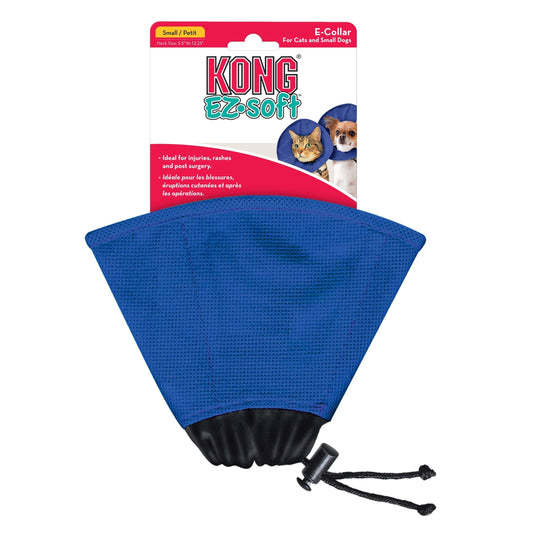 Kong E-Collar For Cats And Small Dogs Blue 1ea/Sm Default Title