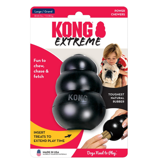 Kong Extreme Dog Toy Black 1ea/Lg Default Title