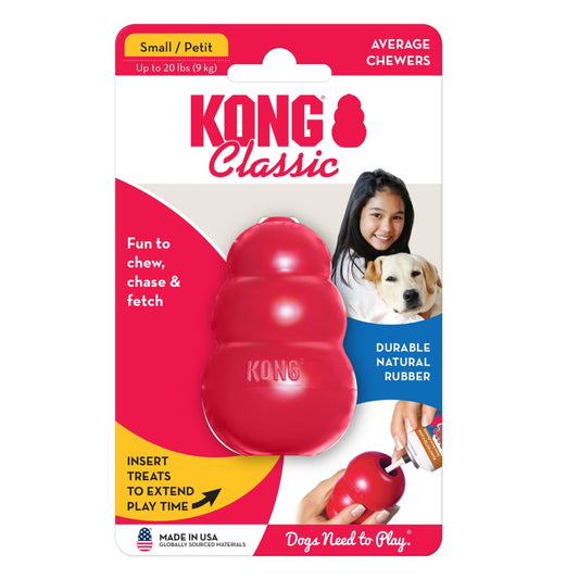 Kong Classic Dog Toy 1ea/Sm Default Title