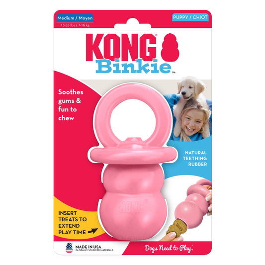 Kong Binkie Puppy Toy Assorted 1ea/Md Default Title