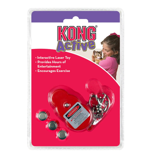 KONG Active Laser 2 Cat Toy Red 1ea/One Size Default Title