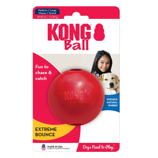 Kong Ball Dog Toy Red 1ea/Md/Lg Default Title