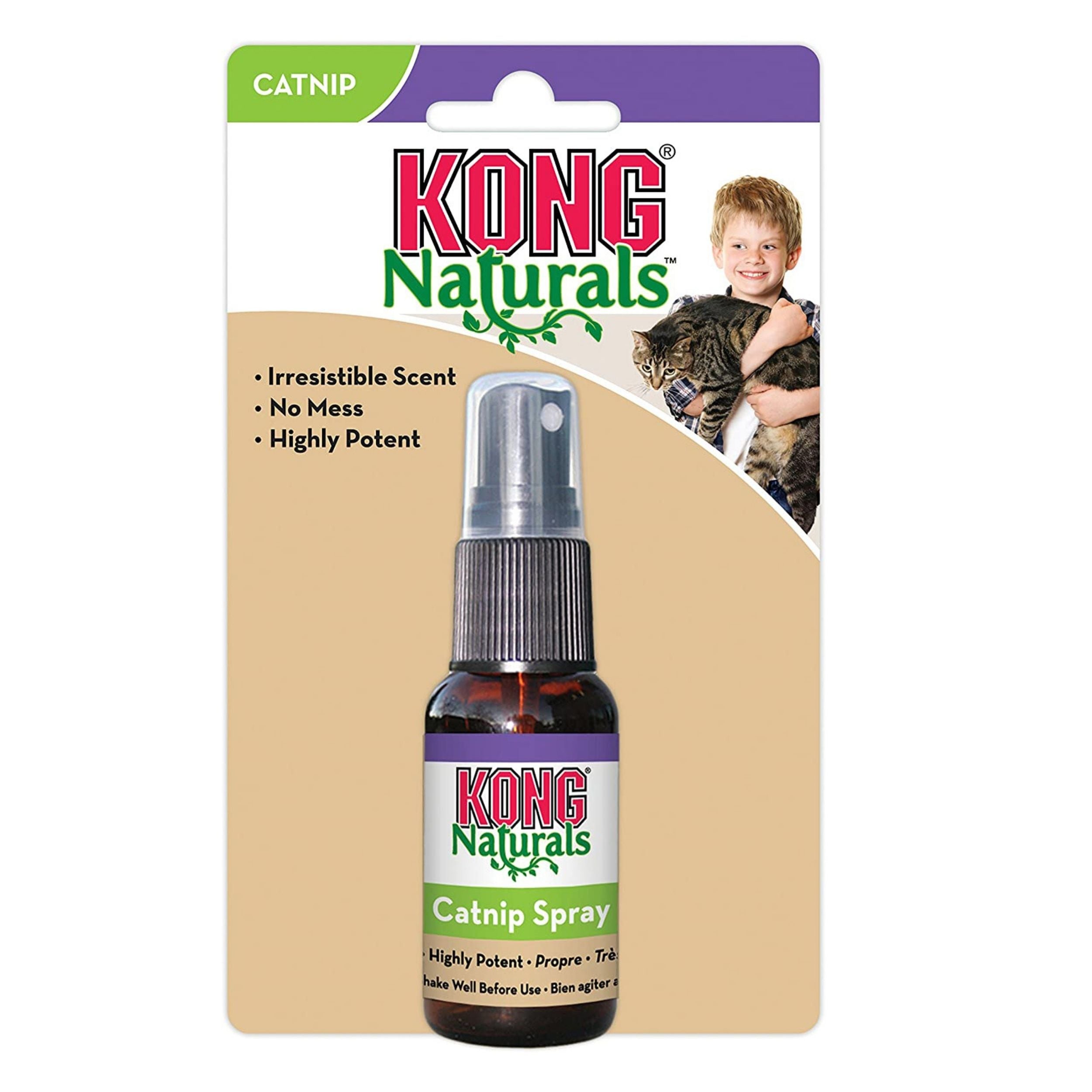 KONG Natural Catnip Spray 1ea/1.4 oz Default Title