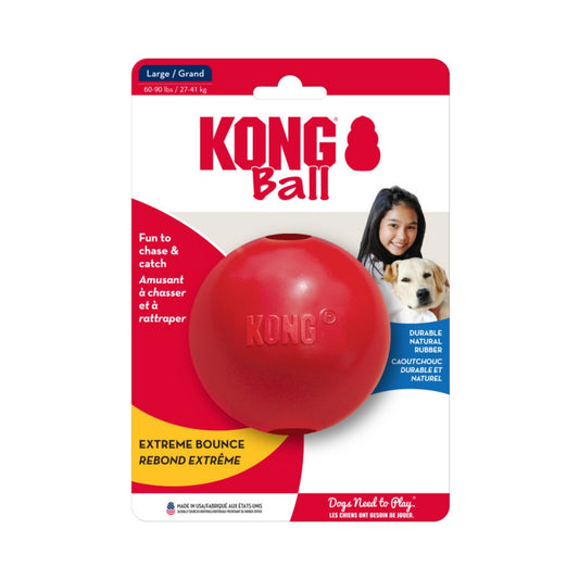 KONG Ball w/Hole 1ea/MD/LG