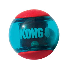 KONG Squeezz Action Ball Red Medium Dog Toy