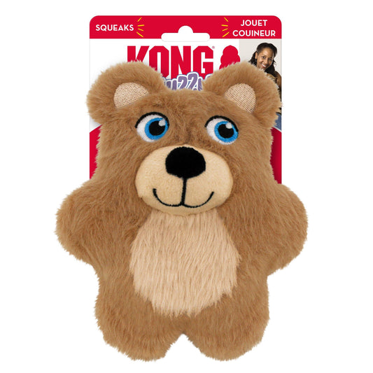 KONG Snuzzles Kiddos Teddy Dog Toy Small