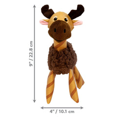 KONG Shakers Floofs Plush Dog Toy Moose, 1ea/XS/SM