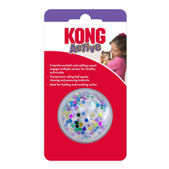 KONG Active Confetti Ball Cat Toy One Size (2 pack)